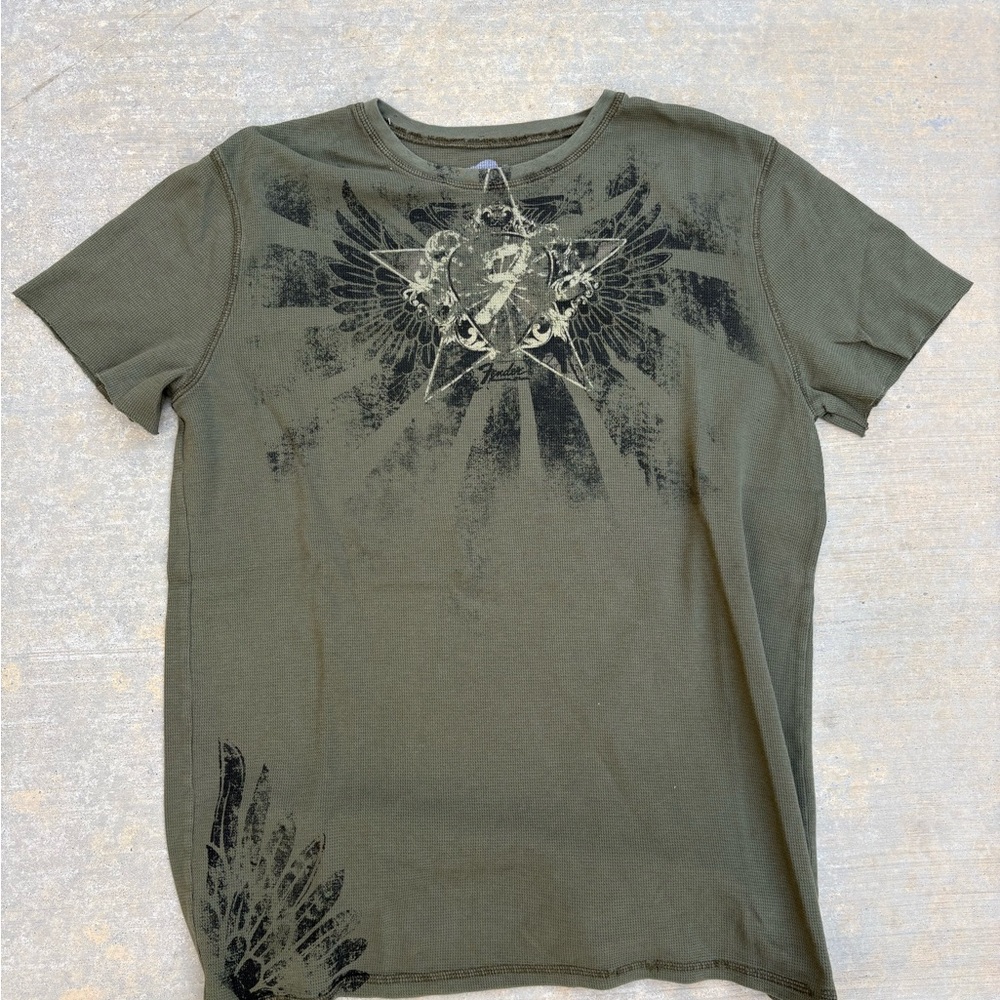 Fender Olive Graphic Tee
